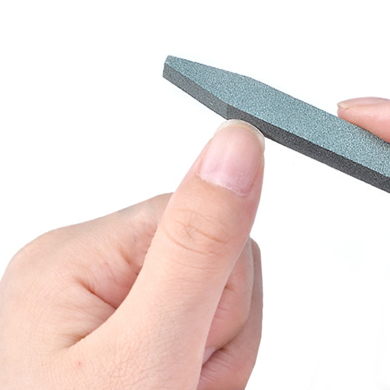 Pile de unghii din ceramică din piatră practice pentru îndepărtarea cuticulelor Scrub Stick Slefuire tampon pentru unghii Fierăstrău pentru îndepărtarea cuticulelor Instrumente de manichiură