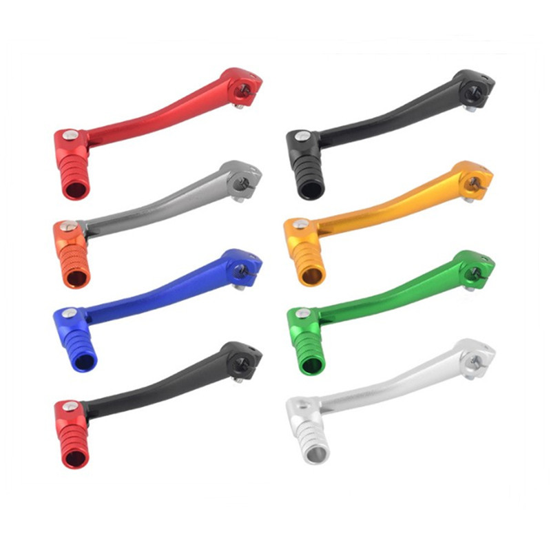 Motociklo CNC aliuminio sulankstoma pavarų perjungimo svirtis ATV Dirt Bike Pit Bikes pavarų svirtis skirta 110/125/140/150/160/250cc Universalus NAUJIENA