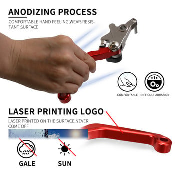 Dirt Bike KFX 450R Brake Clutch Levers Motorcross For KAWASAKI KFX450R 2006 2007 2008 2009 2010 2011 2012 2013 2014 KFX 450 R