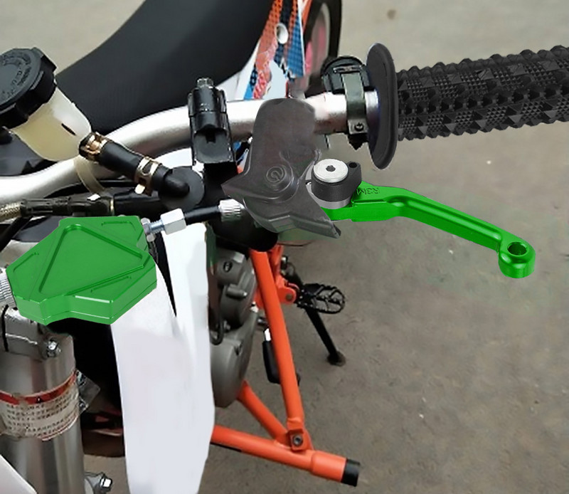 Dirt Bike KFX 450R Manete de ambreiaj frana Motorcross pentru KAWASAKI KFX450R 2006 2007 2008 2009 2010 2011 2012 2013 2014 KFX 450 R