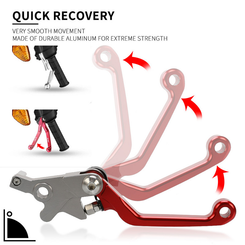 Dirt Bike KFX 450R Manete de ambreiaj frana Motorcross pentru KAWASAKI KFX450R 2006 2007 2008 2009 2010 2011 2012 2013 2014 KFX 450 R