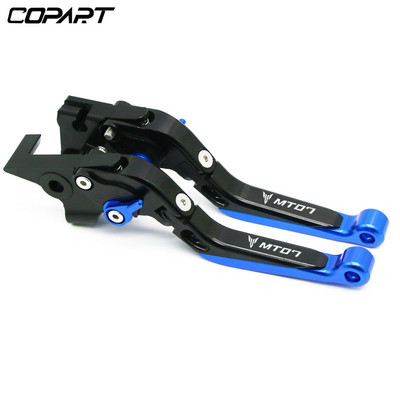 Motociklui reguliuojamos sulankstomos ištraukiamos stabdžių sankabos svirtys, skirtos YAMAHA MT-07 MT 07 MT-09 MT07 MT09 MT 09 FZ07 FZ-07 2014-2023