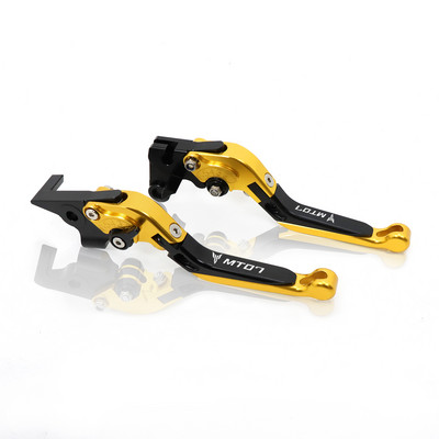 Motociklui reguliuojamos sulankstomos ištraukiamos stabdžių sankabos svirtys, skirtos YAMAHA MT-07 MT 07 MT-09 MT07 MT09 MT 09 FZ07 FZ-07 2014-2023