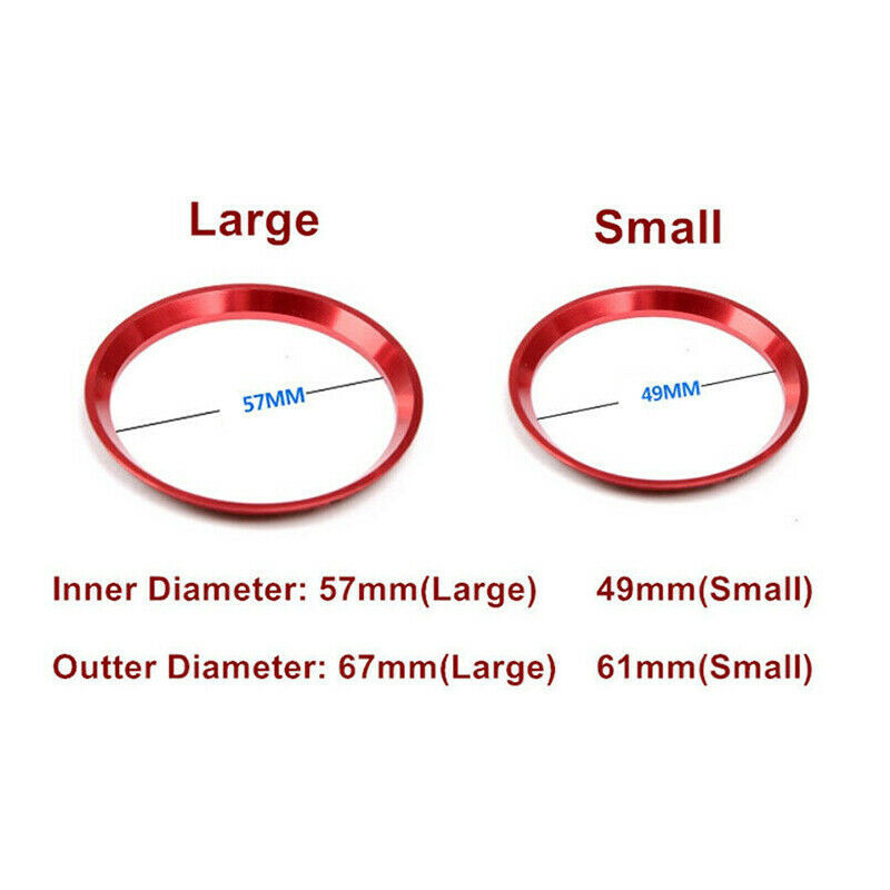 Yubao Volan Auto Decorare Centrul Inele Capac Autocolante Accesorii pentru Mercedes Benz GLE CLA GLA W213 W246 W205 C117