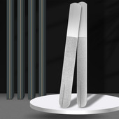 1vnt nerūdijančio plieno nagų dildės Buferis šlifavimas poliravimas kojų nagų šlifavimo blokai šlifuoti smėlis nagų dailė pedikiūras manikiūras metalas