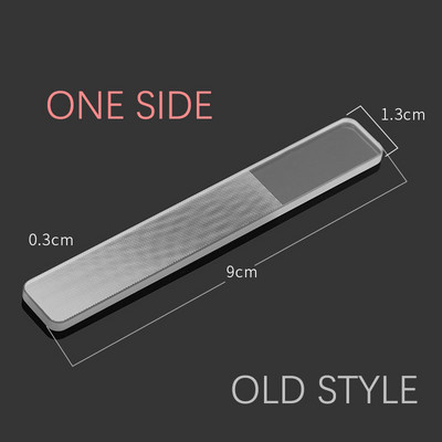 Dvipusis dizainas Nano stiklo nagų dildės Buferių rinkinys manikiūrui poliravimo įrankiai Priedai 9*1,4cm