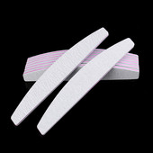 Pile de unghii 1 buc. Pile de slefuire durabile pentru slefuire Pila de slefuit Pila pentru unghii Pila din lemn pentru manichiura pentru unghii Hârtie abrazivă profesională