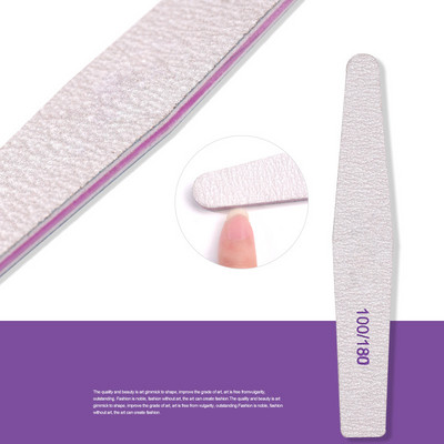 Pile de unghii 1 buc. Pile de slefuire durabile pentru slefuire Pila de slefuit Pila pentru unghii Pila din lemn pentru manichiura pentru unghii Hârtie abrazivă profesională