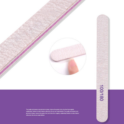 Pile de unghii 1 buc. Pile de slefuire durabile pentru slefuire Pila de slefuit Pila pentru unghii Pila din lemn pentru manichiura pentru unghii Hârtie abrazivă profesională