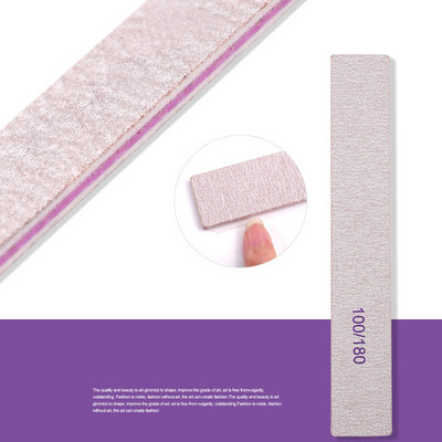 Pile de unghii 1 buc. Pile de slefuire durabile pentru slefuire Pila de slefuit Pila pentru unghii Pila din lemn pentru manichiura pentru unghii Hârtie abrazivă profesională