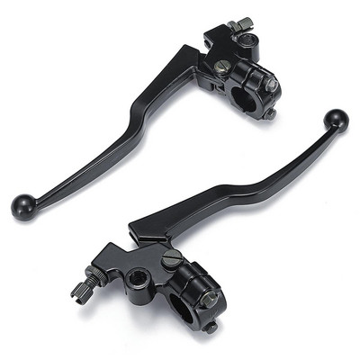 2 KOM Aluminijske poluge kvačila za motocikle, crne, odgovaraju za Honda CG 125 aluminijske kočnice i kabel poluge kvačila za prednje kočnice