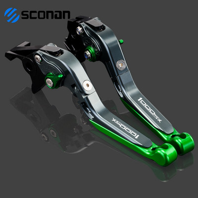 Pârghii de ambreiaj de frana reglabile Z1000 SX Pentru Kawasaki Z 1000 SX Z1000SX NINJA1000 NINJA 1000 Tourer 2011 2012 2013 2014 2015 2016