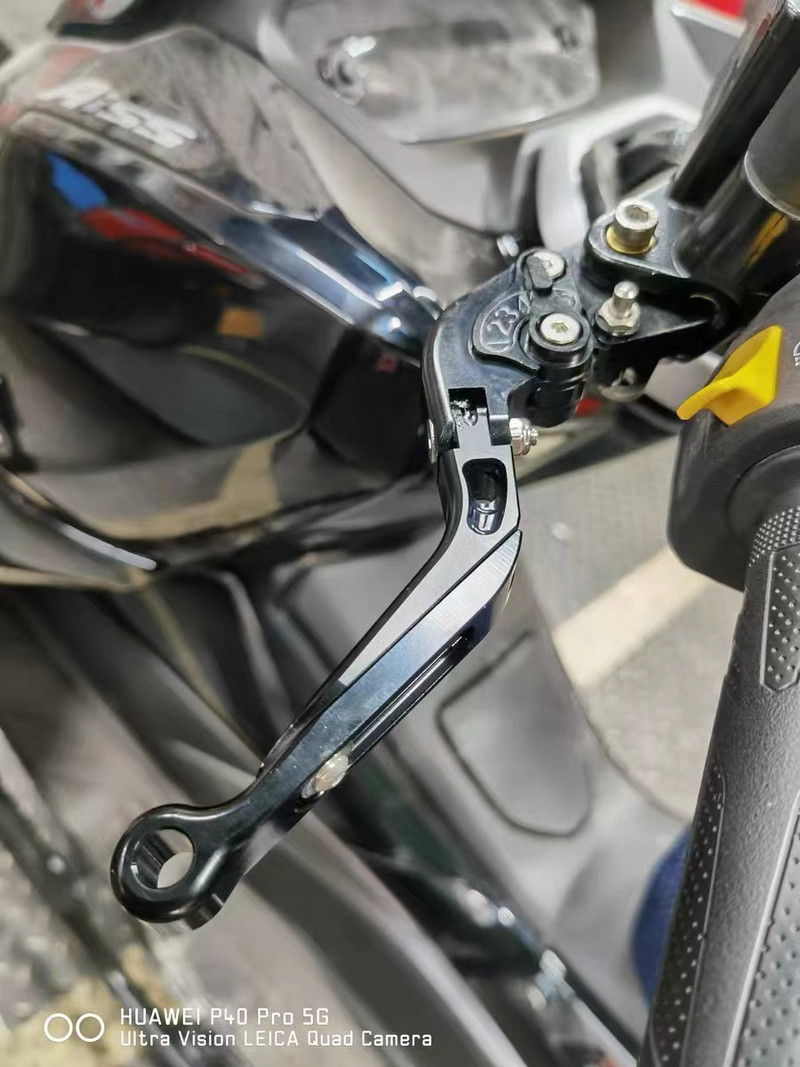 Motorkerékpár-tartozékok állítható parkolófogantyú Kuplungfékkar parkolózárral UHR 125 150 UHR125 UHR150-hez