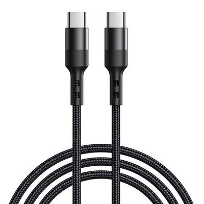 5A 100W C-típusú C-típusú kábel PD gyorstöltő töltőkábel adatkábel MacBook Xiaomi Samsung S22 USB C-USB C-kábel 2M