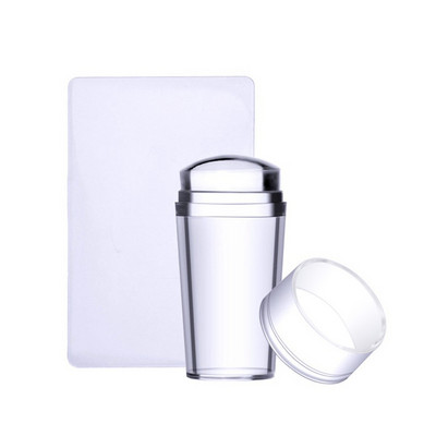 Kit de silicon transparent pentru arta unghiilor, farfurii de prelevare pentru unghii, răzuitoare, șablon de bricolaj, design de jeleu, decorare, unelte pentru manichiură, 2022