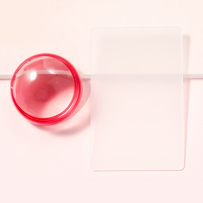 Kit de silicon transparent pentru arta unghiilor, farfurii de prelevare pentru unghii, răzuitoare, șablon de bricolaj, design de jeleu, decorare, unelte pentru manichiură, 2022