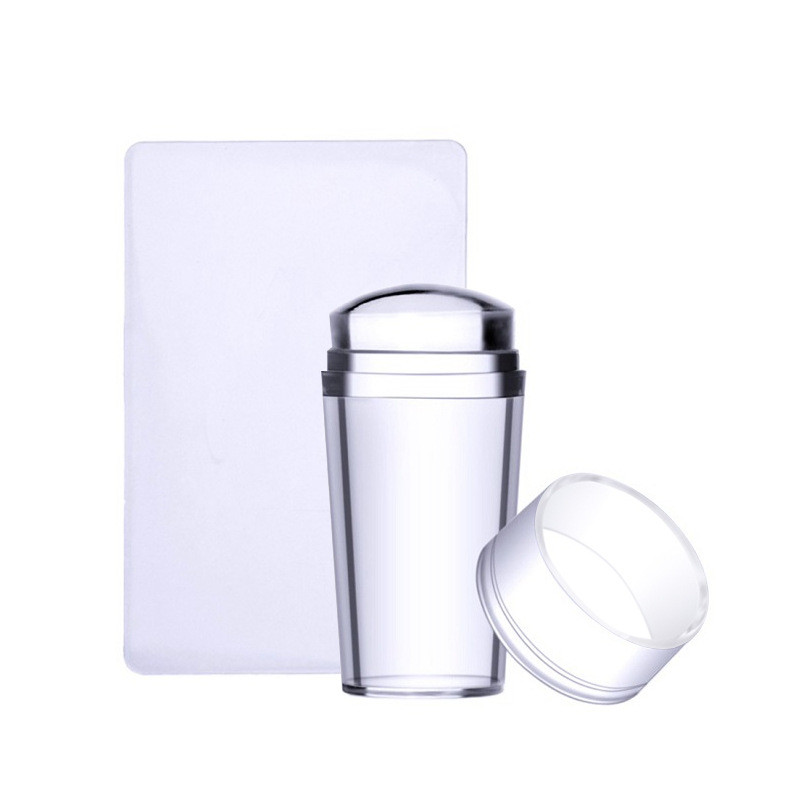 Kit de silicon transparent pentru arta unghiilor, farfurii de prelevare pentru unghii, răzuitoare, șablon de bricolaj, design de jeleu, decorare, unelte pentru manichiură, 2022