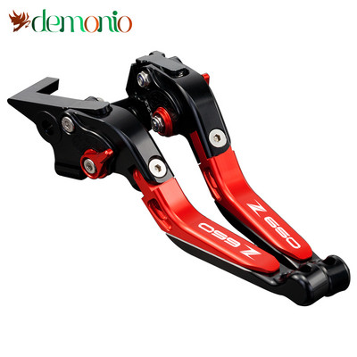 Se potrivește pentru KAWASAKI Z650 2017-2020 2019 2018 Z 650 Z-650 z650 cu logo CNC de înaltă calitate, aluminiu, pârghii de ambreiaj de frână pentru motociclete