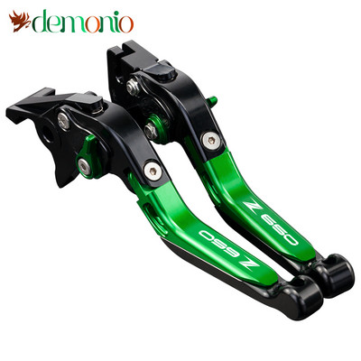 Se potrivește pentru KAWASAKI Z650 2017-2020 2019 2018 Z 650 Z-650 z650 cu logo CNC de înaltă calitate, aluminiu, pârghii de ambreiaj de frână pentru motociclete