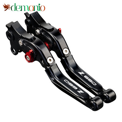 Se potrivește pentru KAWASAKI Z650 2017-2020 2019 2018 Z 650 Z-650 z650 cu logo CNC de înaltă calitate, aluminiu, pârghii de ambreiaj de frână pentru motociclete