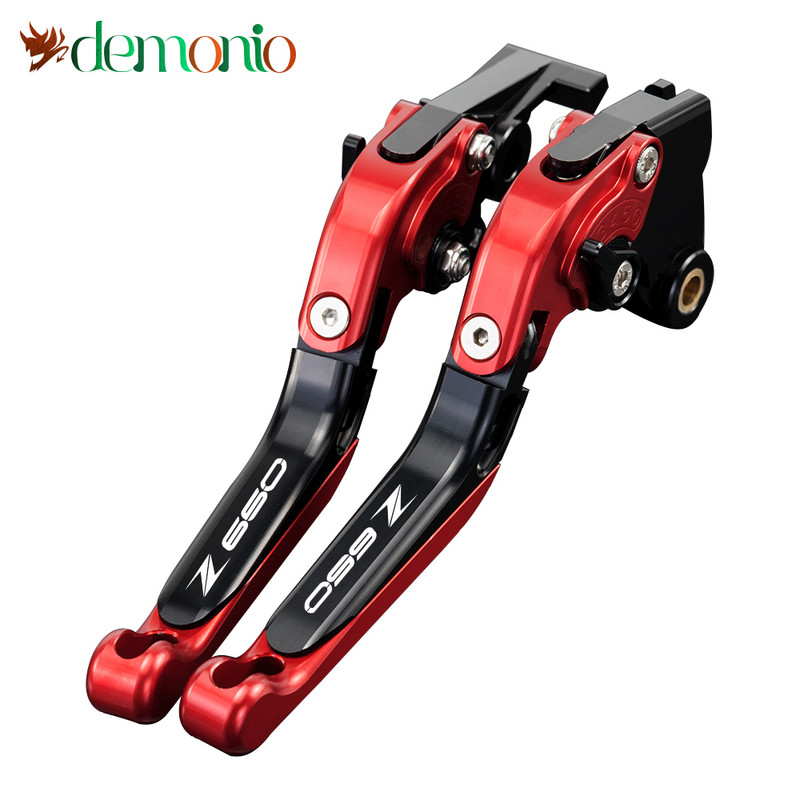 Se potrivește pentru KAWASAKI Z650 2017-2020 2019 2018 Z 650 Z-650 z650 cu logo CNC de înaltă calitate, aluminiu, pârghii de ambreiaj de frână pentru motociclete