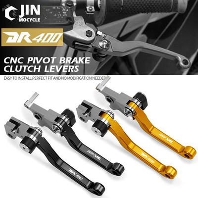 Για SUZUKI DRZ400 2000-2017 2016 2015 CNC αλουμινίου Motorcoss Pit Dirt Bike Pivot Πτυσσόμενοι μοχλοί συμπλέκτη φρένων με LOGO DRZ400