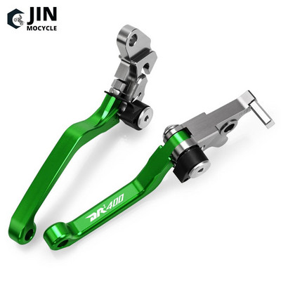 Pentru SUZUKI DRZ400 2000-2017 2016 2015 CNC Aluminiu Motorcoss Pit Dirt Bike Pivot Pârghii de ambreiaj de frână pliabile cu LOGO DRZ400