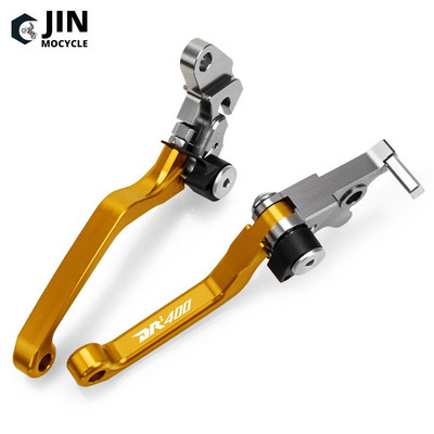 Pentru SUZUKI DRZ400 2000-2017 2016 2015 CNC Aluminiu Motorcoss Pit Dirt Bike Pivot Pârghii de ambreiaj de frână pliabile cu LOGO DRZ400