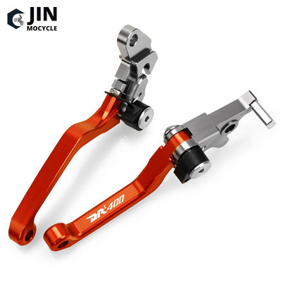 Pentru SUZUKI DRZ400 2000-2017 2016 2015 CNC Aluminiu Motorcoss Pit Dirt Bike Pivot Pârghii de ambreiaj de frână pliabile cu LOGO DRZ400