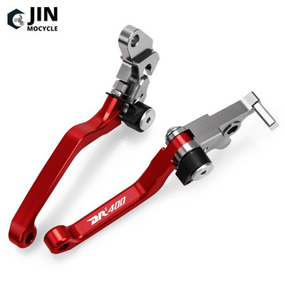 Pentru SUZUKI DRZ400 2000-2017 2016 2015 CNC Aluminiu Motorcoss Pit Dirt Bike Pivot Pârghii de ambreiaj de frână pliabile cu LOGO DRZ400