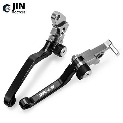 Pentru SUZUKI DRZ400 2000-2017 2016 2015 CNC Aluminiu Motorcoss Pit Dirt Bike Pivot Pârghii de ambreiaj de frână pliabile cu LOGO DRZ400