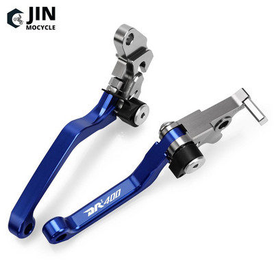 Pentru SUZUKI DRZ400 2000-2017 2016 2015 CNC Aluminiu Motorcoss Pit Dirt Bike Pivot Pârghii de ambreiaj de frână pliabile cu LOGO DRZ400