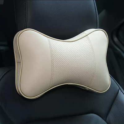 Tippkvaliteediga veisenahast auto kaelapadjad 1tk peatoe kaelapadja tugi autoistmele Lada Vesta Honda Toyota pehme hingav