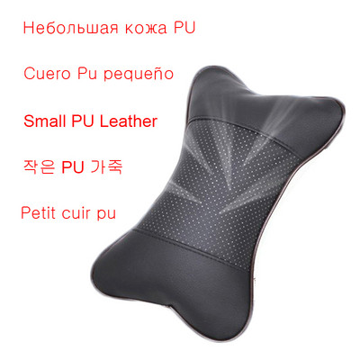 Tippkvaliteediga veisenahast auto kaelapadjad 1tk peatoe kaelapadja tugi autoistmele Lada Vesta Honda Toyota pehme hingav