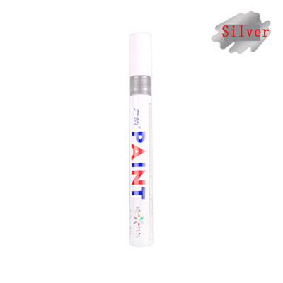 6 spalvų vandeniui atsparus guminis nuolatinis dažų žymeklis, automobilio padangų protektorius, ekologiškas padangų dažymas grafiti rašiklis, nuleidžiamas