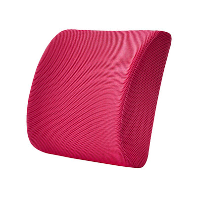 Plasă din piele intoarsa moale, spuma cu memorie, suport lombar, respirabil, ingrijire medicala, perna pentru spate, scaun auto, birou, perne, amelioreaza durerea