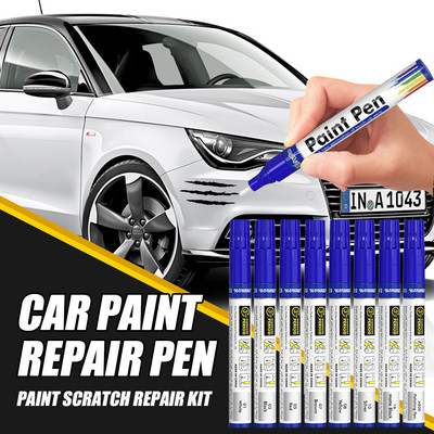 Car Scratch Repair Paint Scratch Repair Pen Soft Brush Head Touch Up Pen Scratch Remover With Varnish Car Paint Maintenance Set