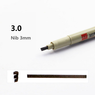 1 tk Manga markerid pliiatsid Nõel Art Pliiats Pigmentvooder Kiiresti kuivav veekindel joonistuskunst Joonistus Maalipintsel Koolitarbed