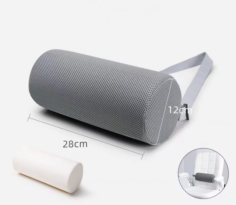 Nice Hot Roll Suport Lombar Perna Pentru Scaun Auto Cilindru Ofiice Scaun Protector Talie Perna Sofer Protector Spate Lombar 2021
