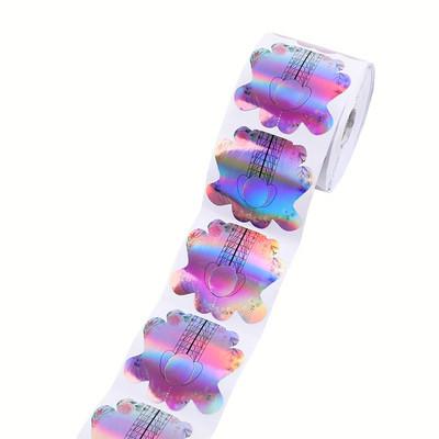 ANGNYA Nail Forms White Nail Art francia akril UV gél tippek hosszabbító matrica építő forma útmutató stencil manikűr eszközök