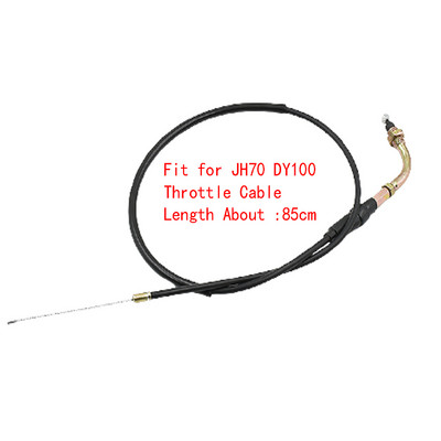 E571 pentru Jialing JH48cc JH70 DY100 Piese de motocicletă Linie de contor Vitezometru Ambreiaj de accelerație Frână din față Cablu instrument