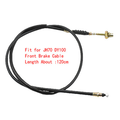 E571 pentru Jialing JH48cc JH70 DY100 Piese de motocicletă Linie de contor Vitezometru Ambreiaj de accelerație Frână din față Cablu instrument