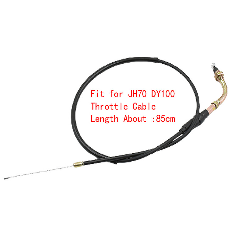 E571 pentru Jialing JH48cc JH70 DY100 Piese de motocicletă Linie de contor Vitezometru Ambreiaj de accelerație Frână din față Cablu instrument