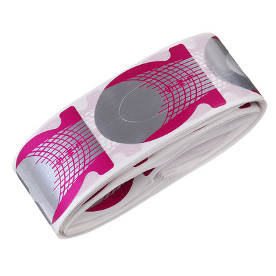 Monja 100 buc/20 buc forme de unghii pentru arta unghiilor, gel UV pentru ștanțare, extensie pentru ștanțare, ghidare pentru forma de clădire, instrumente de manichiură