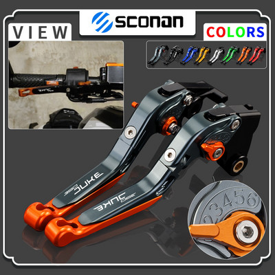 Για KTM 390DUKE 390 DUKE 2013 2014 2015 2016 2017 2018 2019 2020 2021 Μοτοσικλέτα μοχλός συμπλέκτη φρένου τιμονιού CNC Αριστερό Δεξί Σετ