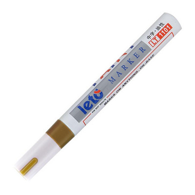 8 spalvų automobilių padangų dažų žymekliai, vandeniui atsparus nuolatinis rašiklis, skirtas automobilių motociklų padangų protektoriaus gumos metalo žymekliui automobilių priedams