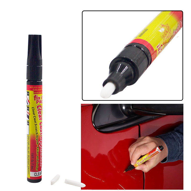 Universalus Car Scratch Pen Car Paint Pens Scratch Repair Remover Fix Mend Scuff Marks Clear Coat aplikatorius visiems automobiliams