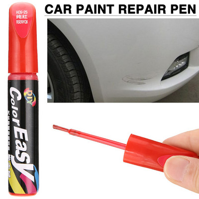 Dispozitiv universal de îndepărtare a zgârieturilor pentru mașină Pixuri multicolore pentru retușuri Pix pentru repararea vopselei auto, accesorii pentru instrumente de îngrijire a vopselei auto