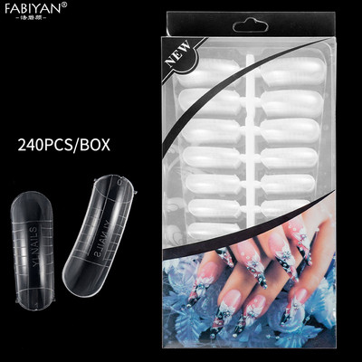 5db Nail Art C ívelt forma hosszabbító tippek francia fólia akril lakk gél UV formatervezési forma újrafelhasználható fém forma manikűr eszköz