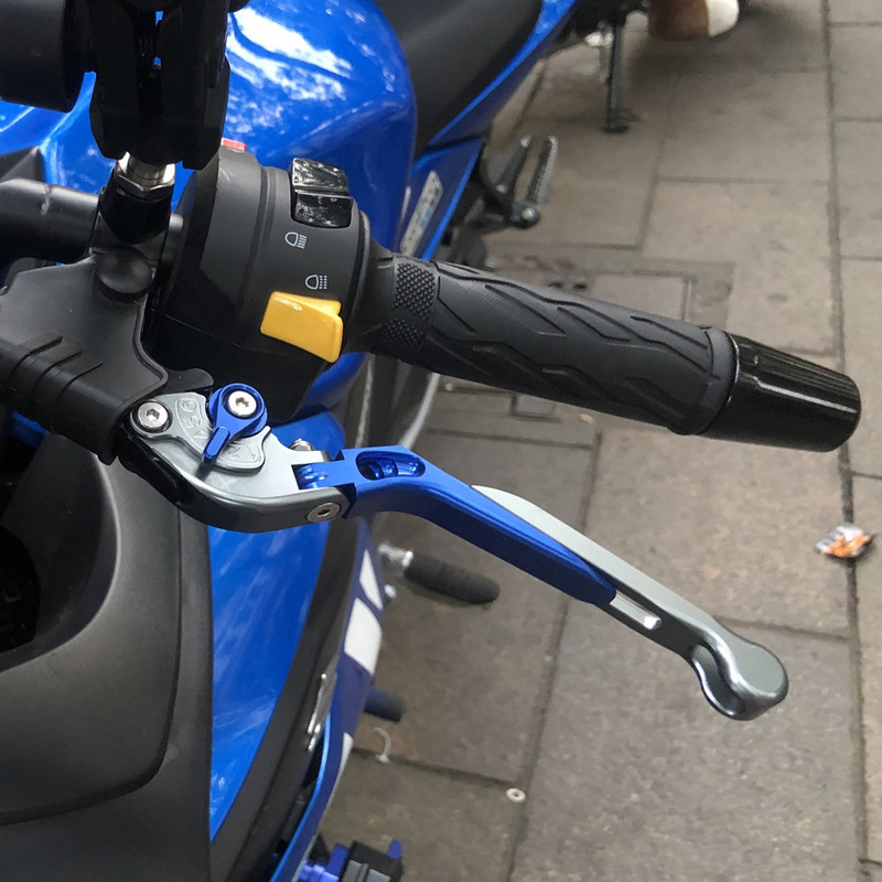 Pentru Suzuki GSX-S 1000 F/ABS GSX-S1000F 2015-2020 GSXR1000 2009-2021 GSXR600 GSXR750 2011-2021 Mâner de ambreiaj de frână pliabil